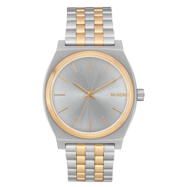 Relógio Time Teller Dourado e Prateado