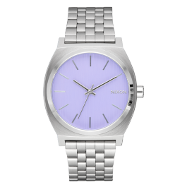 Relogio Time Teller Roxo e Prateado