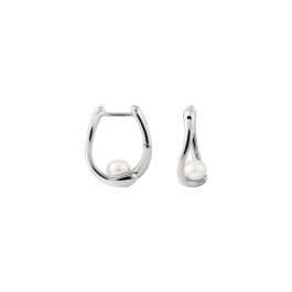Brincos Pearl Aura Silver