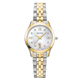 Relógio de Senhora Classic R Bicolor Madrepérola e diamantes