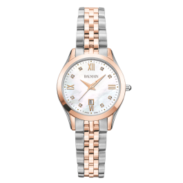 Relógio de Senhora Classic R Bicolor Madrepérola e Diamantes