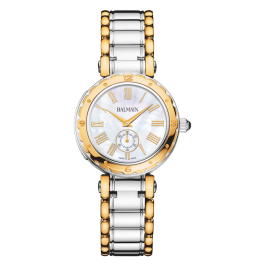 Relógio de Senhora Balmainia Lady madrepérola bicolor