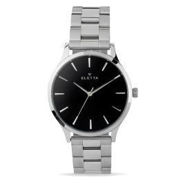 Relógio Homem New Classic XL Silver & Black