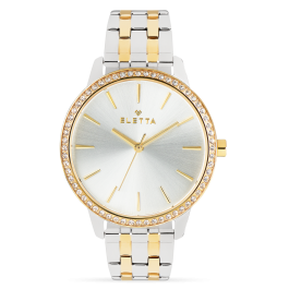 Relógio Mulher Quartz Silver & Gold