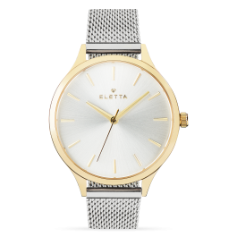 Relógio Mulher New Classic Lady XL Gold & Silver