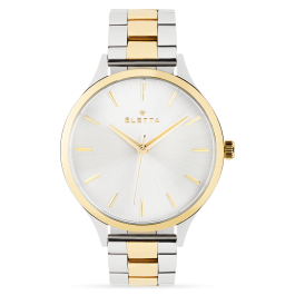 Relógio Mulher New Classic Lady XL Silver & Gold
