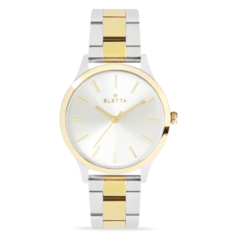 Relógio Mulher New Classic Lady Silver & Gold