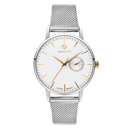 Relógio Feminino Park Hill Lady Branco e Prateado