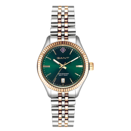 Relógio Feminino Sussex Verde e Dourado