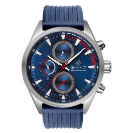 Relógio Masculino Atlantic City Azul Silicone