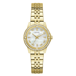 Relógio Feminino Colette Dourado com Brilhantes