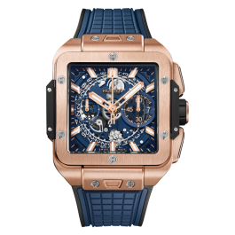 SQUARE BANG UNICO KING GOLD BLUE