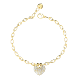 PULSEIRA Guess Crazy in Love Dourado