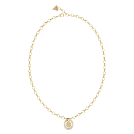 Colar em Aço Dourado