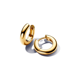 Brincos Dourados Argola Redondos