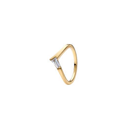 Anel Baguette Tiara
