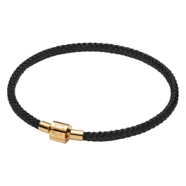 Pulseira Cordão Preto Radiante