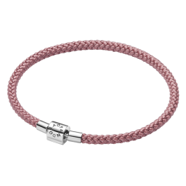 Pulseira Cordão Rosa Radiante