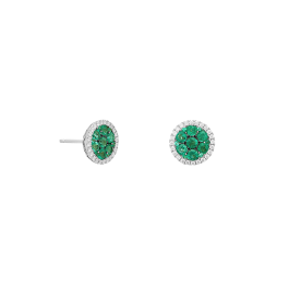 Brincos Diamantes E Esmeraldas