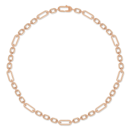 Colar Unity III Ouro Rosa