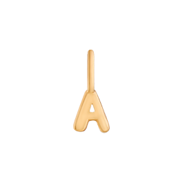 Pendente Letters Collection Ouro Amarelo Letra A