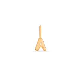 Pendente Letters Collection Ouro Amarelo Letra A