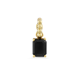 Pendente Unity Ouro Amarelo E Diamante Preto