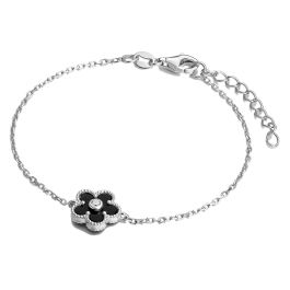 Pulseira PIETRA Flor Preta