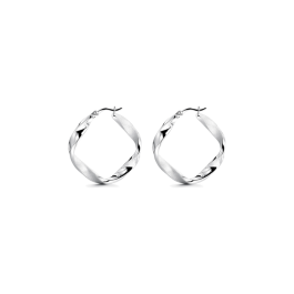 Brincos Rizzo Irregulares Prateados