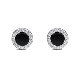 Brincos PIETRA Círculo Onix