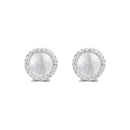 Brincos PIETRA Círculo Madrepérola M