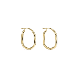 Brincos Rizzo Corda Dourados