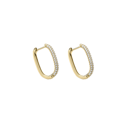 Argolas Déborah Ovais Douradas