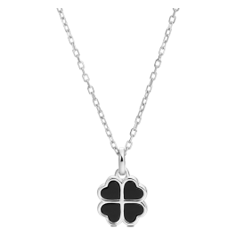 Colar PIETRA Trevo Preto