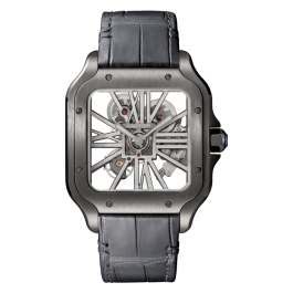 Relógio esqueleto Santos de Cartier