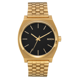 Relógio Time Teller Preto e Dourado