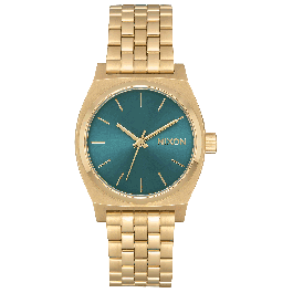 Relógio Medium Time Teller Turquesa e Dourado