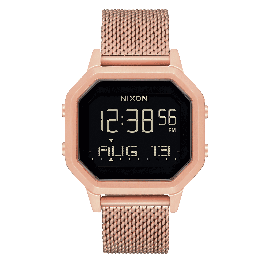 Relógio Feminino Siren Milanese Rosa Dourado