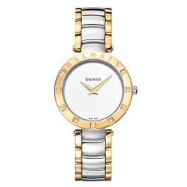 Relógio de Senhora Balmainia Bijou Bicolor com diamantes