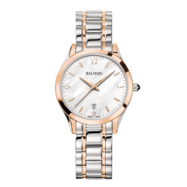 Relógio de Senhora Classic R Bicolor Mostrador Madrepérola