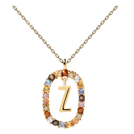 Colar Letra Z Dourado