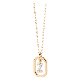 Colar Mini Letters Z Dourado