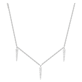 Colar Peak Supreme Prateado