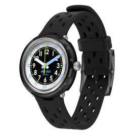 Relógio Flik Flak de criança preto