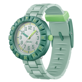 Relógio Flik Flak de criança verde