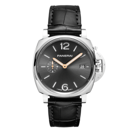 LUMINOR DUE AÇO 42 BLACK