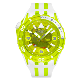 Relógio Swatch Scubaqua Amarelo