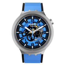 Relógio Swatch homem Aço Azul