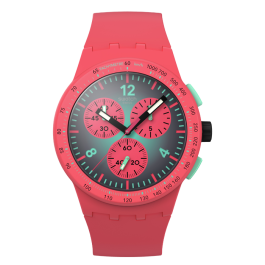 Relógio Swatch mulher Cronógrafo Rosa