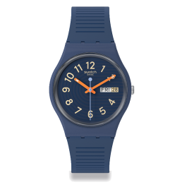 Relógio Swatch homem Azul Data